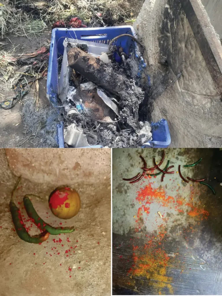 घरातील वस्तू अचानक पेटविणारी भानामती ‘अंनिस’ने थांबवली